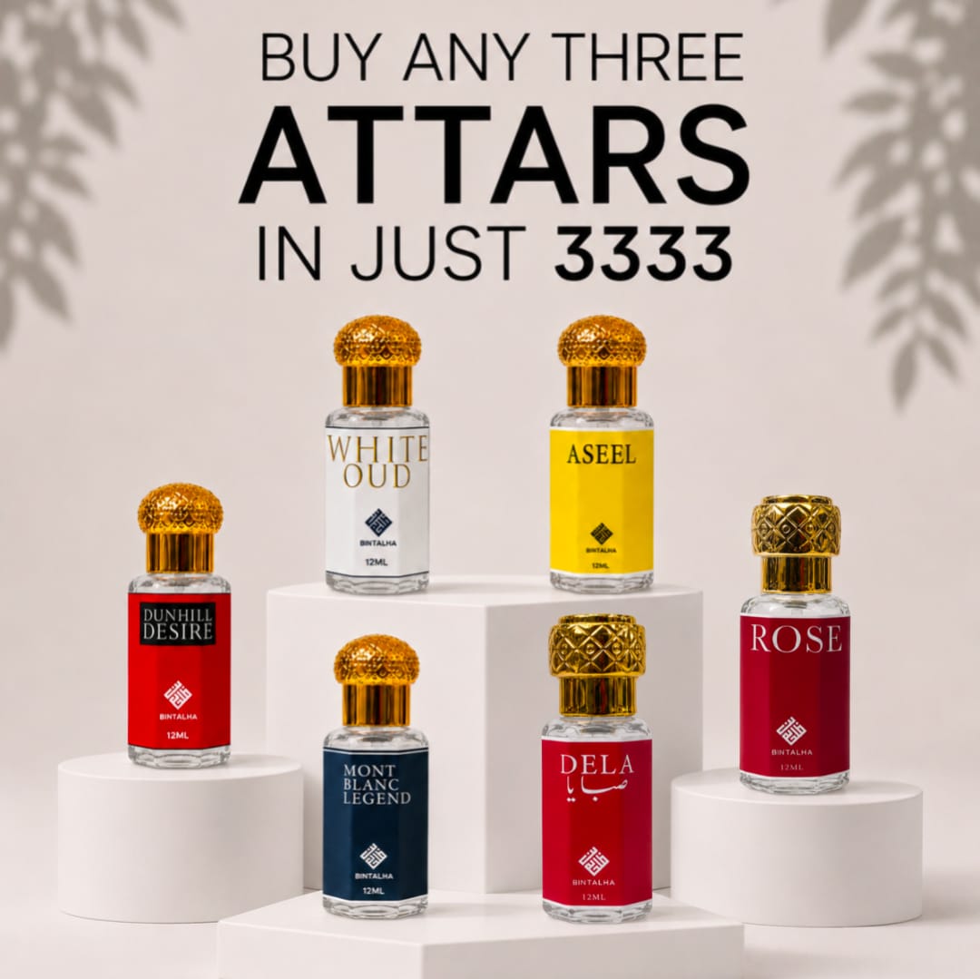 3333 DEAL.     Buy Any Three Attars In 3333